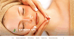 Desktop Screenshot of katharaspa.com