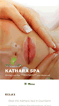 Mobile Screenshot of katharaspa.com